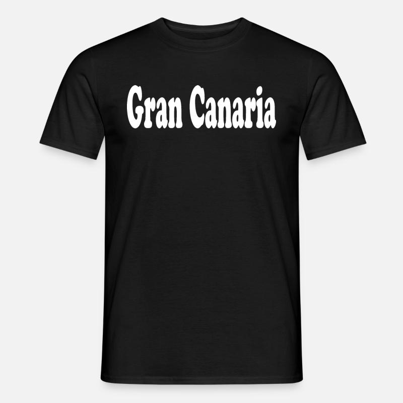 Gran Canaria - Männer T-Shirt - Schwarz