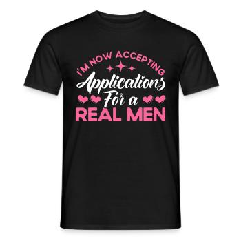 Ex Partner Auflösung der Ehe Scheidung Geschenk - Männer T-Shirt - Schwarz - Vorne - AI Model Male 178 light (178cm)