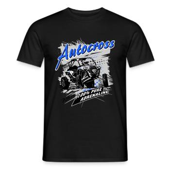 Autocross - Buggy - 4x4 - Offroad - Männer T-Shirt - Schwarz - Vorne - AI Model Male 178 light (178cm)