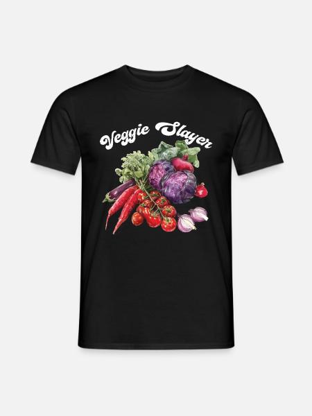 Veggie Slayer 2 - Männer T-Shirt - Schwarz