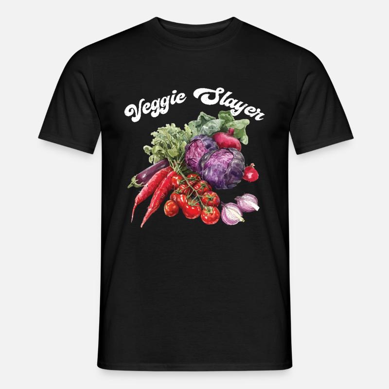 Veggie Slayer 2 - Männer T-Shirt - Schwarz