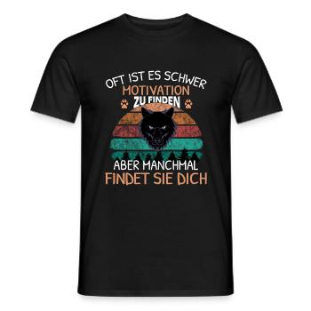 Faulenzer Motivation lustiger Spruch Geschenk faul - Männer T-Shirt - Schwarz - Vorne - AI Model Male 178 light (178cm)