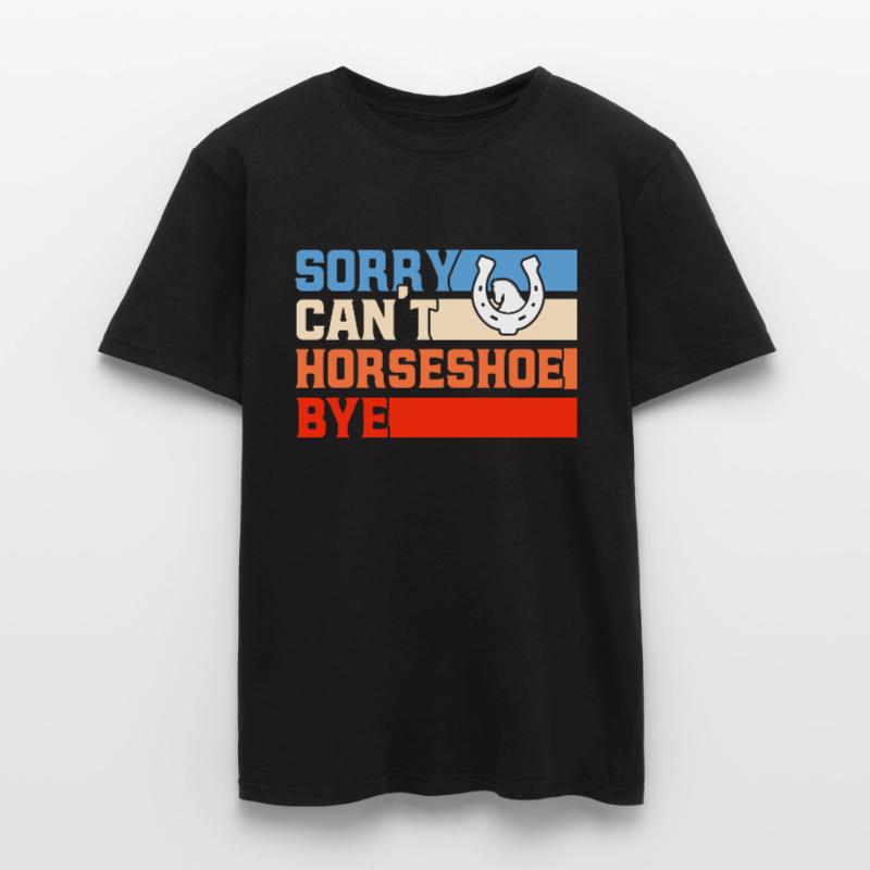 Jeu de lancer de fer à cheval Lancer de fer à cheval Lancer de fer à cheval Lancer de fer à cheval T-shirt homme