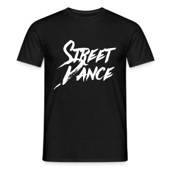 STREETDANCE STREET DANCE - Männer T-Shirt - Schwarz - Vorne - AI Model Male 178 light (178cm)