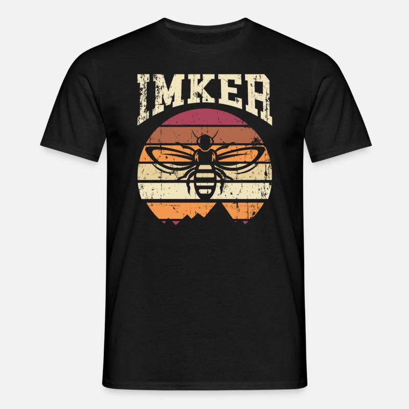Imker - Männer T-Shirt - Schwarz