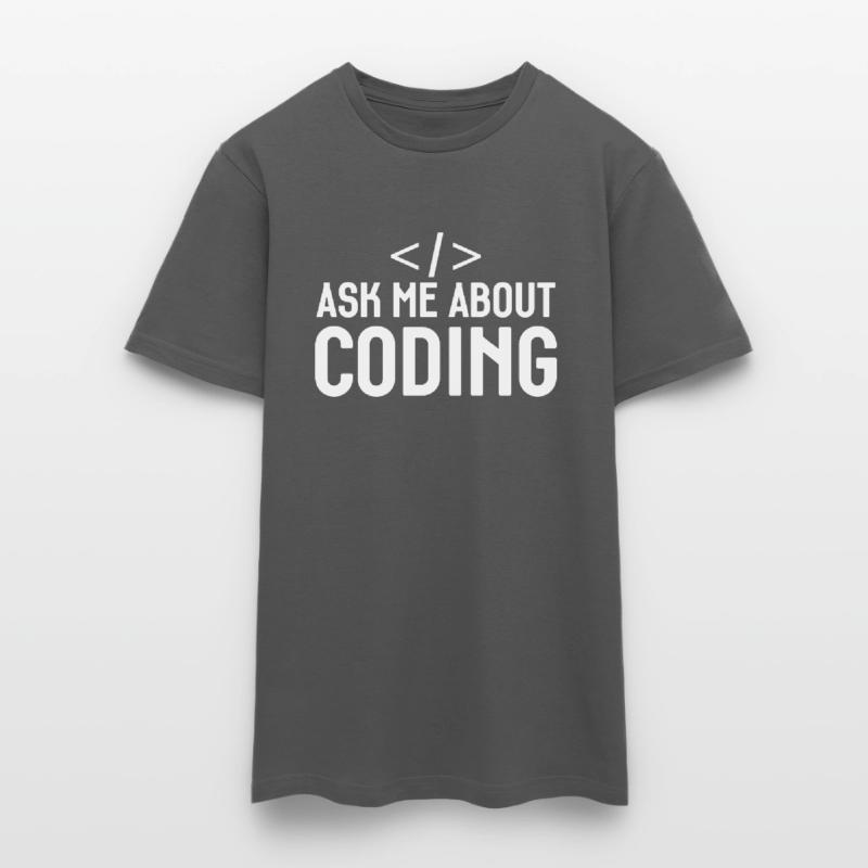 Programmierer Entwickler Programmierer Programmieren IT Computer Männer T-Shirt