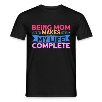 Mutter Mama Großmutter Geschenk - Männer T-Shirt - Schwarz - Vorne - AI Model Male 178 light (178cm)