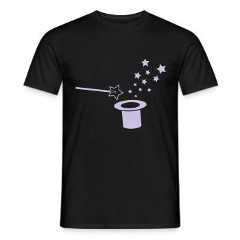 magical - Männer T-Shirt - Schwarz - Vorne - AI Model Male 178 light (178cm)