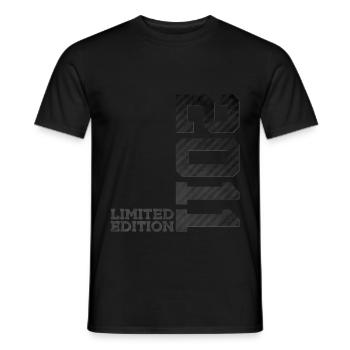 15TH BIRTHDAY LIMITED EDITION 2011 - Men's T-Shirt - black - Front - AI Model Male 178 light (178cm)
