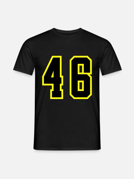 46 Number Leotard - Men's T-Shirt - black