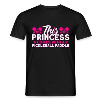 Pickleball-Liebhaber Pickleball Pickleball-Spieler - Männer T-Shirt - Schwarz - Vorne - AI Model Male 178 light (178cm)