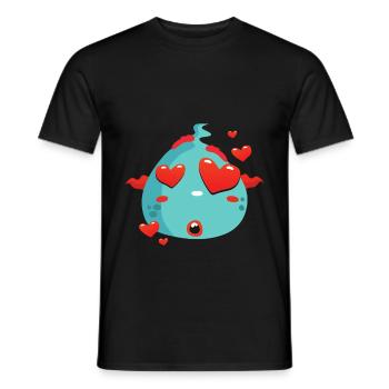 Bosse bleue - T-shirt homme - noir - Devant - AI Model Male 178 light (178cm)