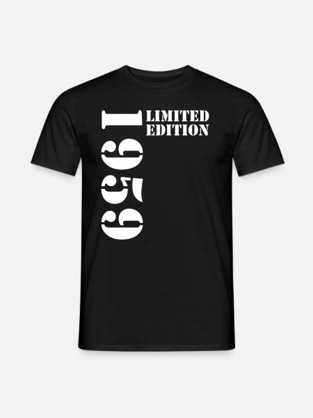 1959 édition limitée anniversaire cadeau femme mari - T-shirt homme - noir