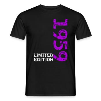 1959 édition limitée anniversaire cadeau femme mari - T-shirt homme - noir - Devant - AI Model Male 178 light (178cm)