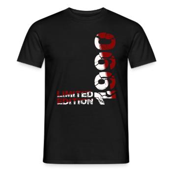 1990's Limited Edition Birthday Gift Wife Husband - Men's T-Shirt - black - Front - AI Model Male 178 light (178cm)