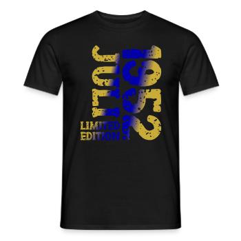 1952 Juli Limited Edition Geburtstag Geschenk - Männer T-Shirt - Schwarz - Vorne - AI Model Male 178 light (178cm)