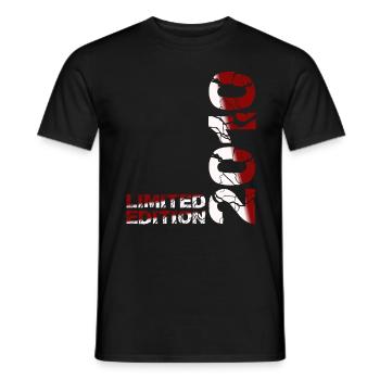 2010 Édition Limitée Anniversaire Cadeau Femme Mari - T-shirt homme - noir - Devant - AI Model Male 178 light (178cm)