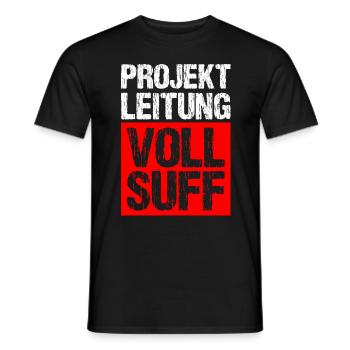 Bier Saufen Shirt Damen Herren Feiern Partnerlook - Männer T-Shirt - Schwarz - Vorne - AI Model Male 178 light (178cm)