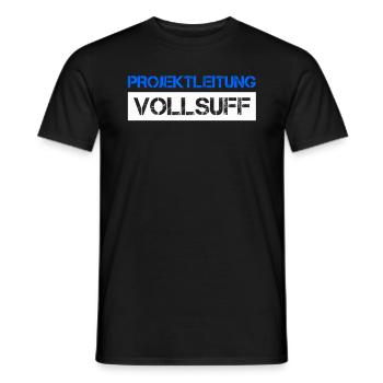 Bier Saufen Shirt Damen Herren Feiern Partnerlook - Männer T-Shirt - Schwarz - Vorne - AI Model Male 178 light (178cm)