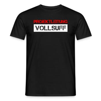 Bier Saufen Shirt Damen Herren Feiern Partnerlook - Männer T-Shirt - Schwarz - Vorne - AI Model Male 178 light (178cm)