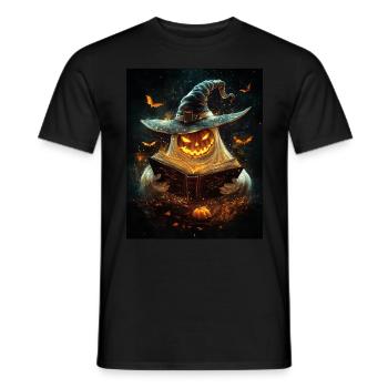 Cadeau d’Halloween Femmes Hommes Enfants Décoration - T-shirt homme - noir - Devant - AI Model Male 178 light (178cm)