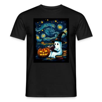 Cadeau d’Halloween Femmes Hommes Enfants Décoration - T-shirt homme - noir - Devant - AI Model Male 178 light (178cm)