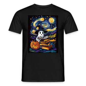 Cadeau d’Halloween Femmes Hommes Enfants Décoration - T-shirt homme - noir - Devant - AI Model Male 178 light (178cm)