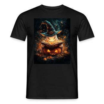 Cadeau d’Halloween Femmes Hommes Enfants Décoration - T-shirt homme - noir - Devant - AI Model Male 178 light (178cm)