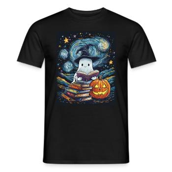 Cadeau d’Halloween Femmes Hommes Enfants Décoration - T-shirt homme - noir - Devant - AI Model Male 178 light (178cm)