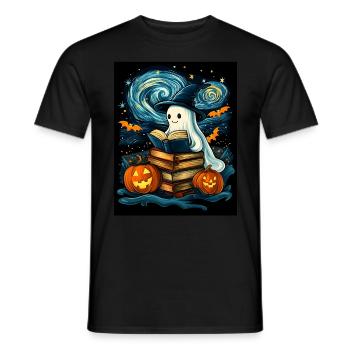 Cadeau d’Halloween Femmes Hommes Enfants Décoration - T-shirt homme - noir - Devant - AI Model Male 178 light (178cm)