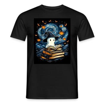 Cadeau d’Halloween Femmes Hommes Enfants Décoration - T-shirt homme - noir - Devant - AI Model Male 178 light (178cm)