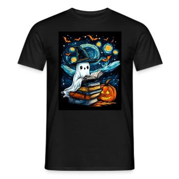 Cadeau d’Halloween Femmes Hommes Enfants Décoration - T-shirt homme - noir - Devant - AI Model Male 178 light (178cm)