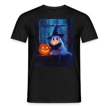 Cadeau d’Halloween Femmes Hommes Enfants Décoration - T-shirt homme - noir - Devant - AI Model Male 178 light (178cm)