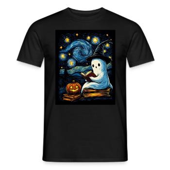Cadeau d’Halloween Femmes Hommes Enfants Décoration - T-shirt homme - noir - Devant - AI Model Male 178 light (178cm)