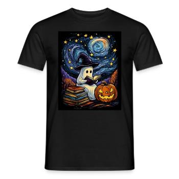 Cadeau d’Halloween Femmes Hommes Enfants Décoration - T-shirt homme - noir - Devant - AI Model Male 178 light (178cm)