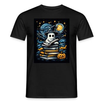 Cadeau d’Halloween Femmes Hommes Enfants Décoration - T-shirt homme - noir - Devant - AI Model Male 178 light (178cm)