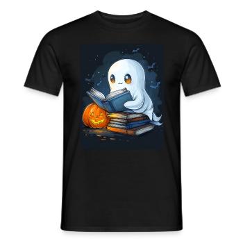 Halloween Gift Women Spirit Men Kids Decoration - Men's T-Shirt - black - Front - AI Model Male 178 light (178cm)