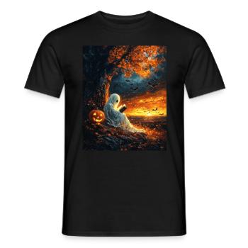 Cadeau d’Halloween Femmes Hommes Enfants Décoration - T-shirt homme - noir - Devant - AI Model Male 178 light (178cm)