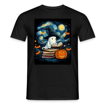 Cadeau d’Halloween Femmes Hommes Enfants Décoration - T-shirt homme - noir - Devant - AI Model Male 178 light (178cm)