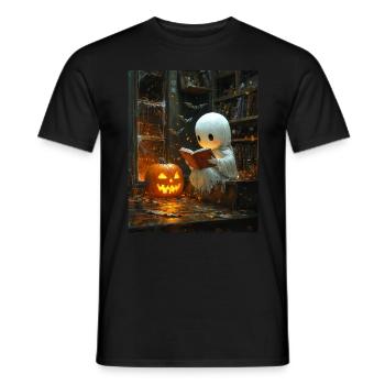 Cadeau d’Halloween Femmes Hommes Enfants Décoration - T-shirt homme - noir - Devant - AI Model Male 178 light (178cm)