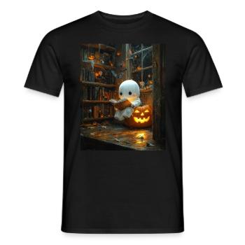 Cadeau d’Halloween Femmes Hommes Enfants Décoration - T-shirt homme - noir - Devant - AI Model Male 178 light (178cm)