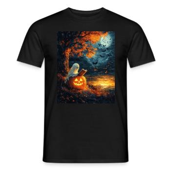 Cadeau d’Halloween Femmes Hommes Enfants Décoration - T-shirt homme - noir - Devant - AI Model Male 178 light (178cm)