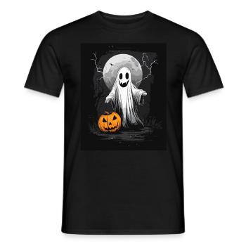 Cadeau d’Halloween Femmes Hommes Enfants Décoration - T-shirt homme - noir - Devant - AI Model Male 178 light (178cm)