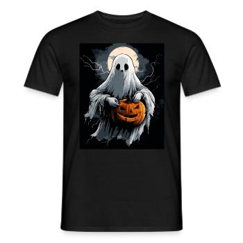Cadeau d’Halloween Femmes Hommes Enfants Décoration - T-shirt homme - noir - Devant - AI Model Male 178 light (178cm)