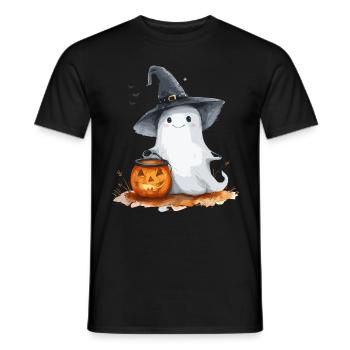Cadeau d’Halloween Femmes Hommes Enfants Décoration - T-shirt homme - noir - Devant - AI Model Male 178 light (178cm)