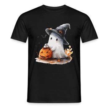 Cadeau d’Halloween Femmes Hommes Enfants Décoration - T-shirt homme - noir - Devant - AI Model Male 178 light (178cm)
