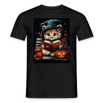 Halloween Gift Women Lion Men Kids Decoration - Men's T-Shirt - black - Front - AI Model Male 178 light (178cm)