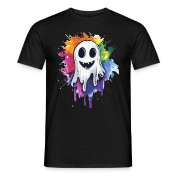 Cadeau d’Halloween Femmes Hommes Enfants Décoration - T-shirt homme - noir - Devant - AI Model Male 178 light (178cm)