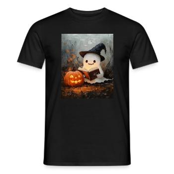 Cadeau d’Halloween Femmes Hommes Enfants Décoration - T-shirt homme - noir - Devant - AI Model Male 178 light (178cm)