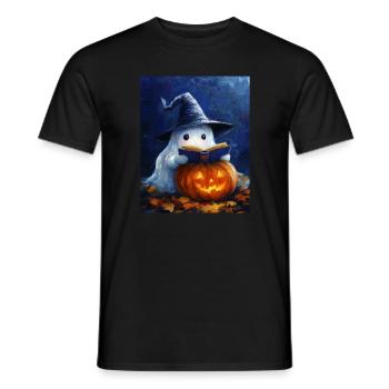 Cadeau d’Halloween Femmes Hommes Enfants Décoration - T-shirt homme - noir - Devant - AI Model Male 178 light (178cm)